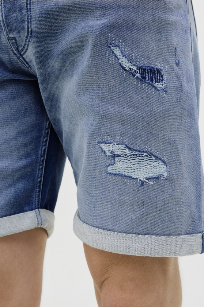 JJIRICK JJICON I.K. SHORTS GE 136 S 12269607 BLUE DENIM